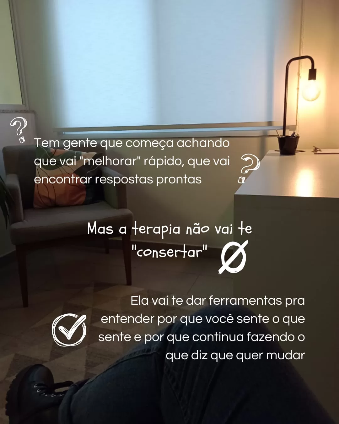 Slide 2 — começar achando que vai melhorar rápido