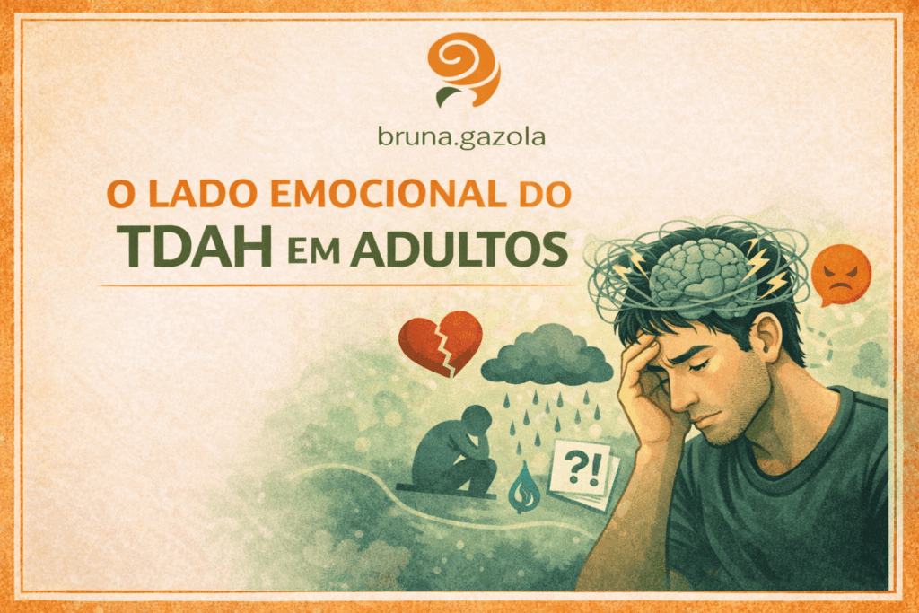 imagem de jovem rapaz em sofrimento decorrente de tdah e desregulação emocional com cores em vermelho e verde