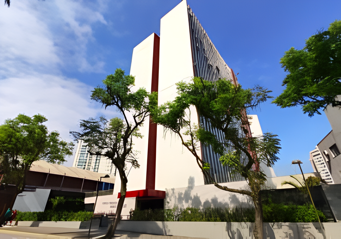 Edifício comercial onde está localizada a Equipe Práxis, em Joinville/SC
